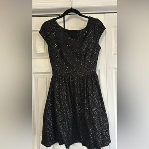 dELiA*s Black Sequin Dress
